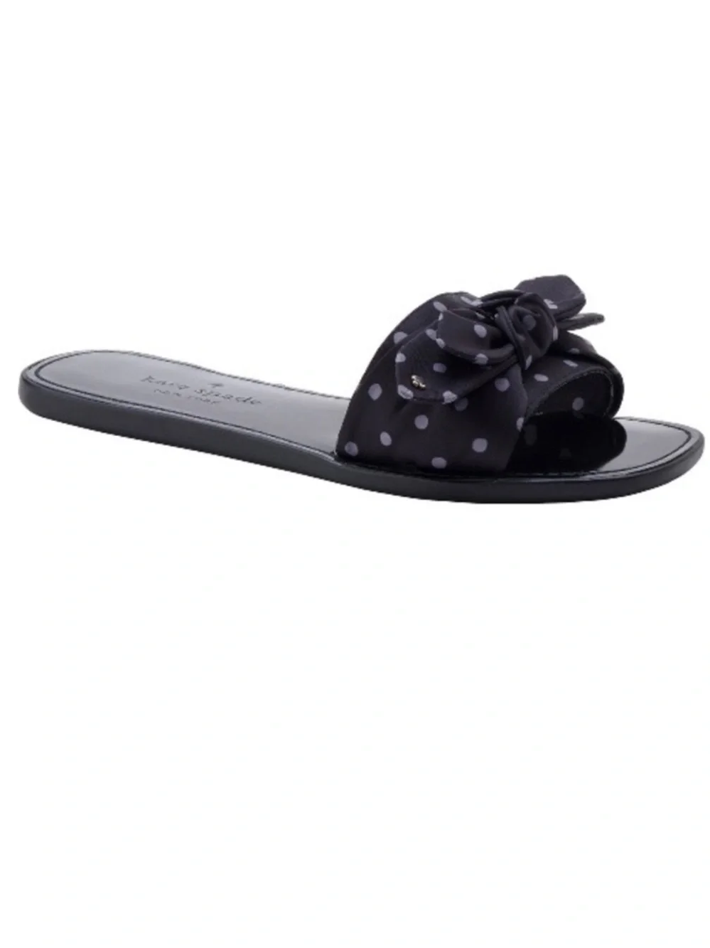 Kate Spade Bernadette Bikini Bow Polka Dot Sandals Sz 8M
